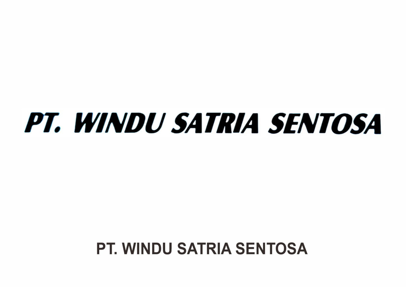 PT. WINDU SATRIA SENTOSA