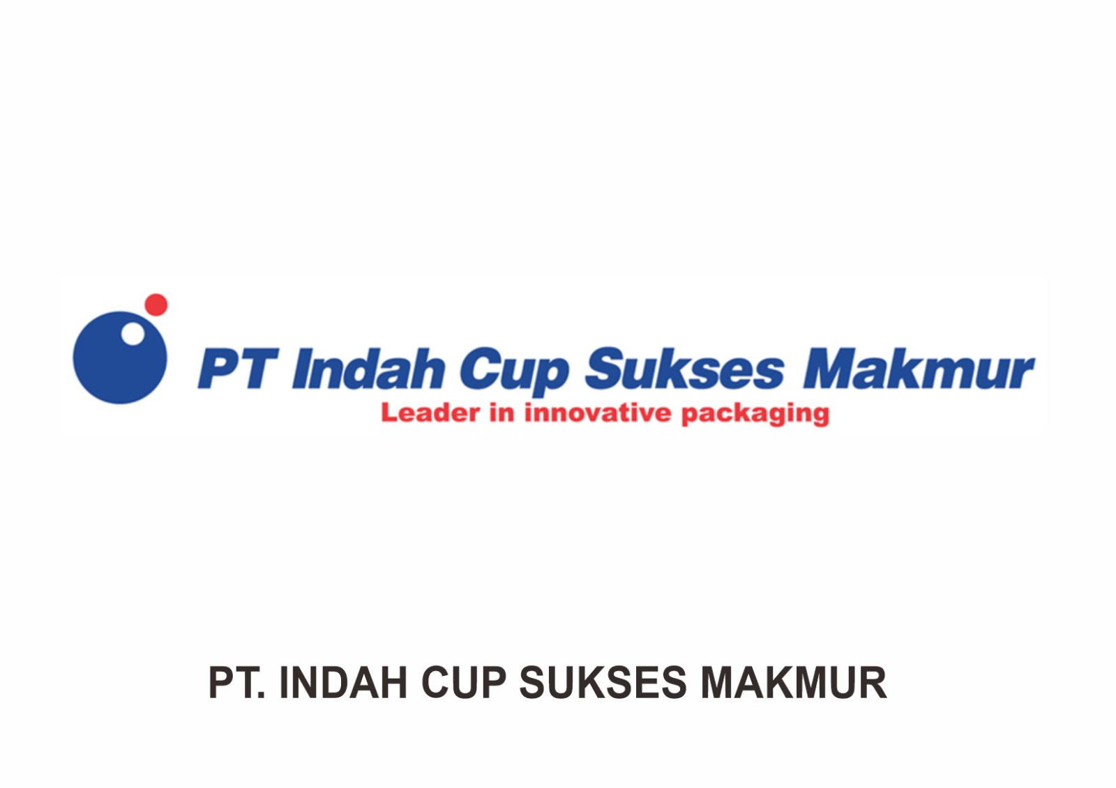 PT. INDAH CUP SUKSES MAKMUR