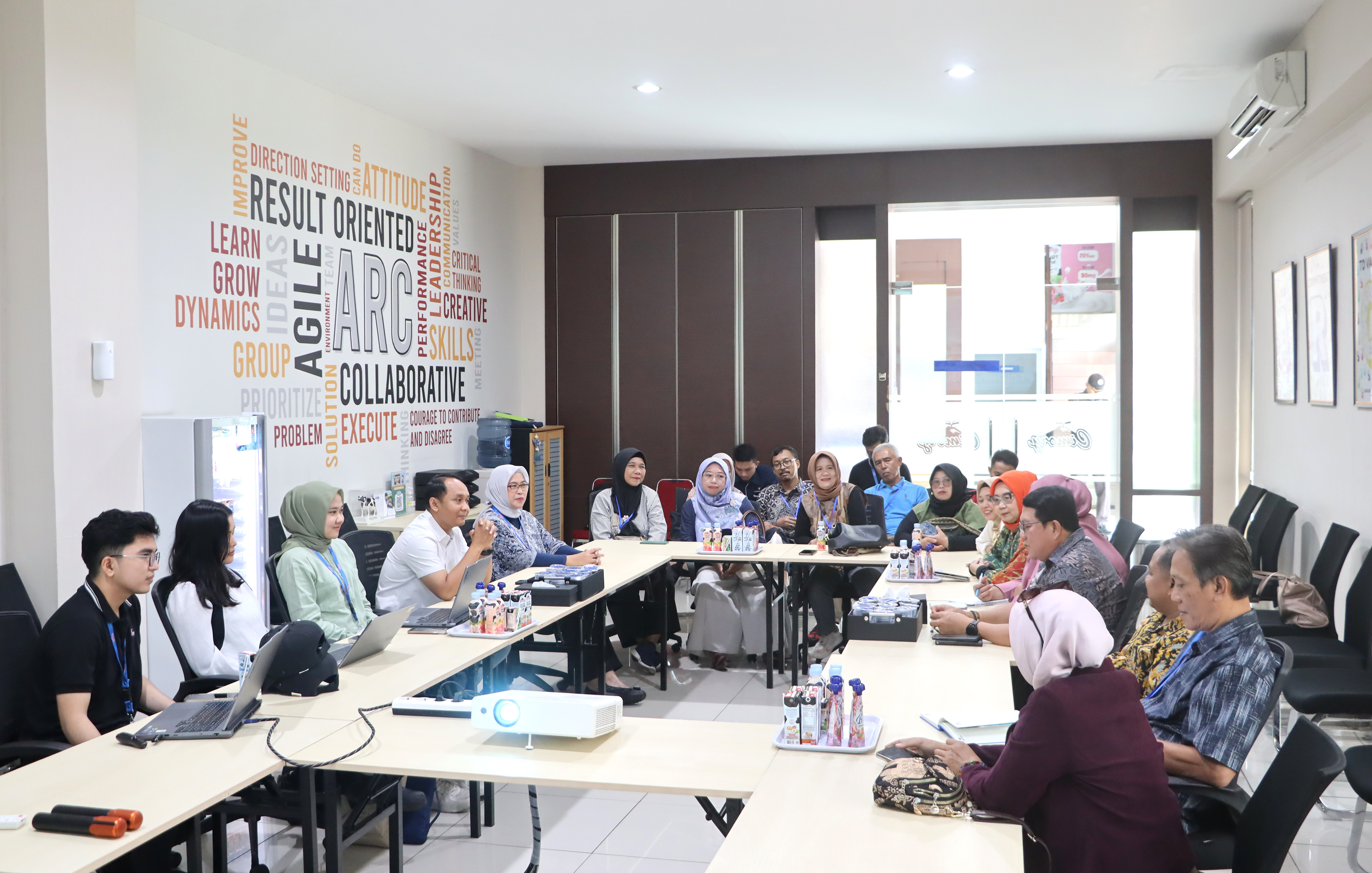 Kunjungan Kerja Tim UMKM Binaan DPK APINDO Kabupaten Bogor ke PT. Cisarua Mountain Dairy, Tbk. (Cimory)