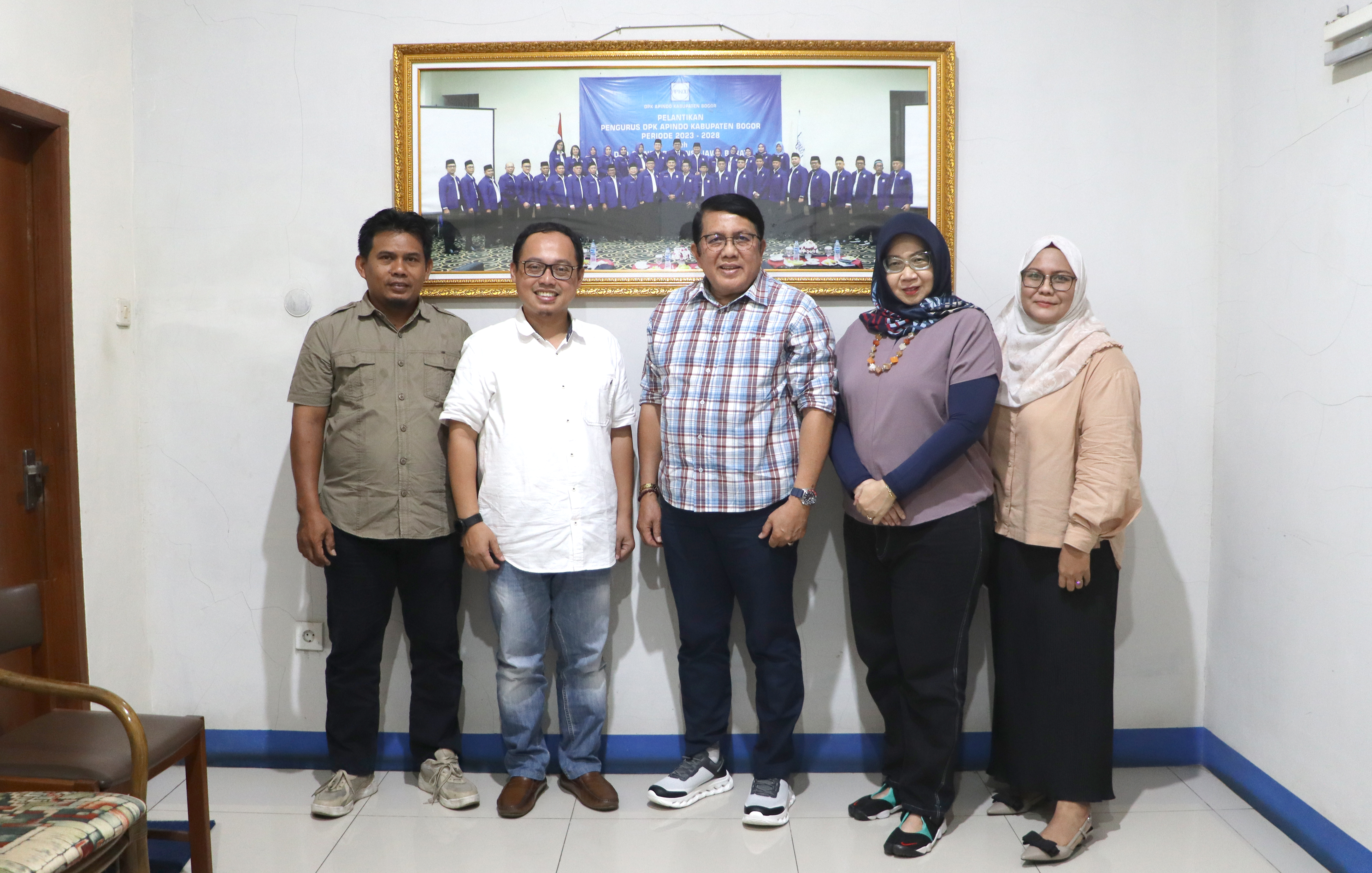 Rapat dengan Tim UMKM KADIN dan APINDO dalam rangka persiapan Hari Jadi Kabupaten Bogor (HJB)