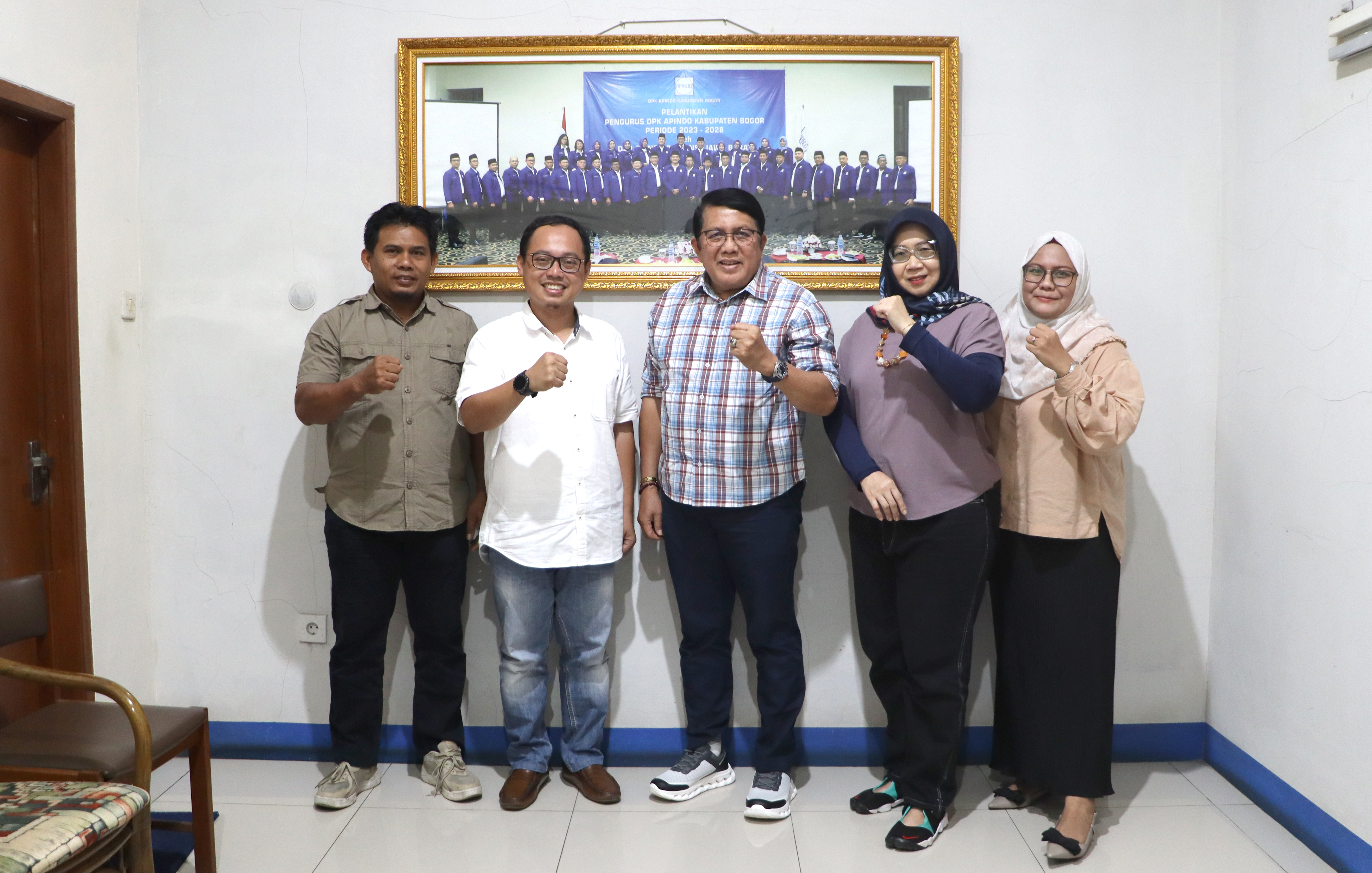 Rapat dengan Tim UMKM KADIN dan APINDO dalam rangka persiapan Hari Jadi Kabupaten Bogor (HJB)