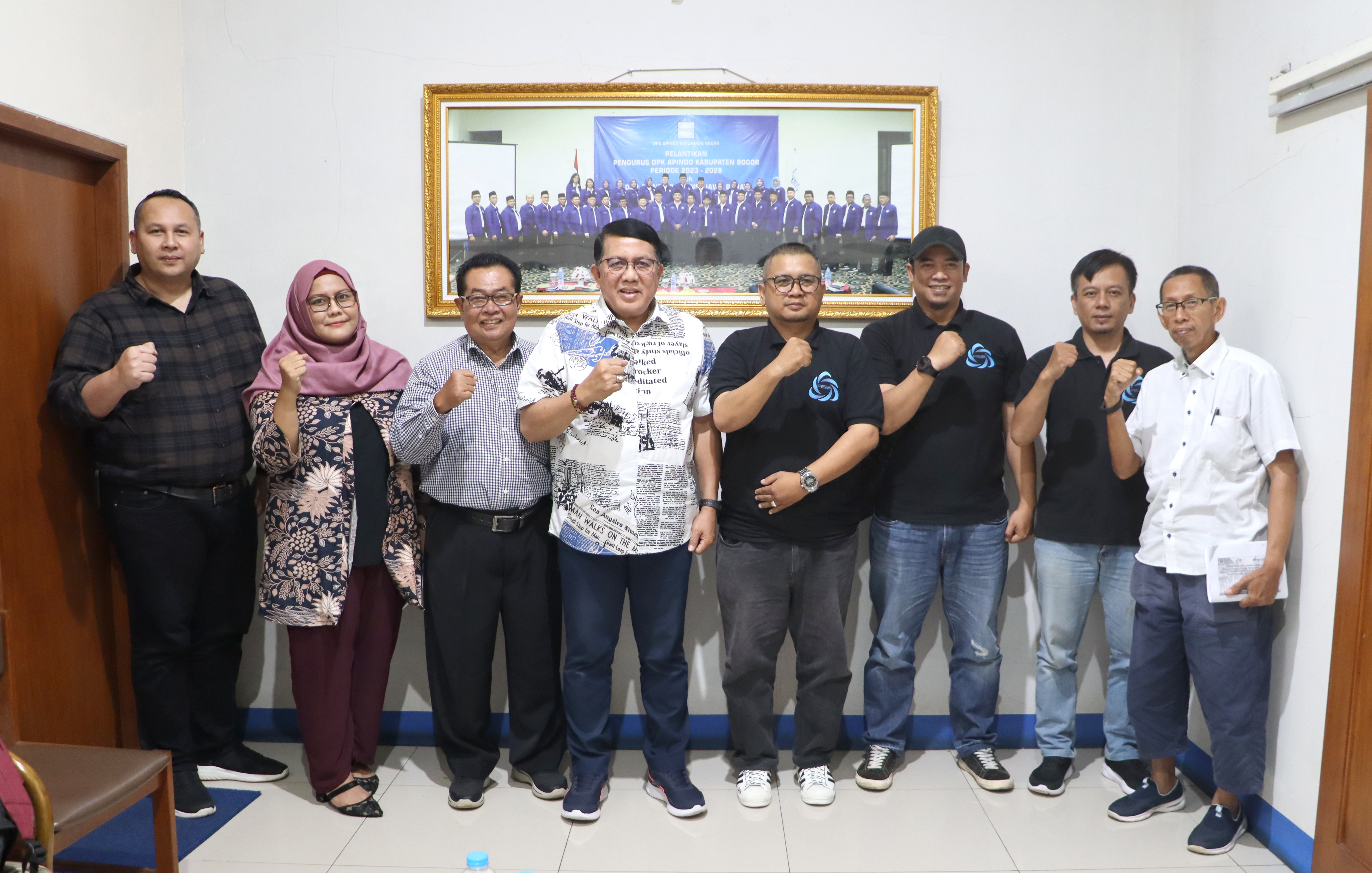 Acara Meeting dengan Tim PJK3 Binaan Kemenakertrans RI dan Tim Pelatihan DPK APINDO Kabupaten Bogor