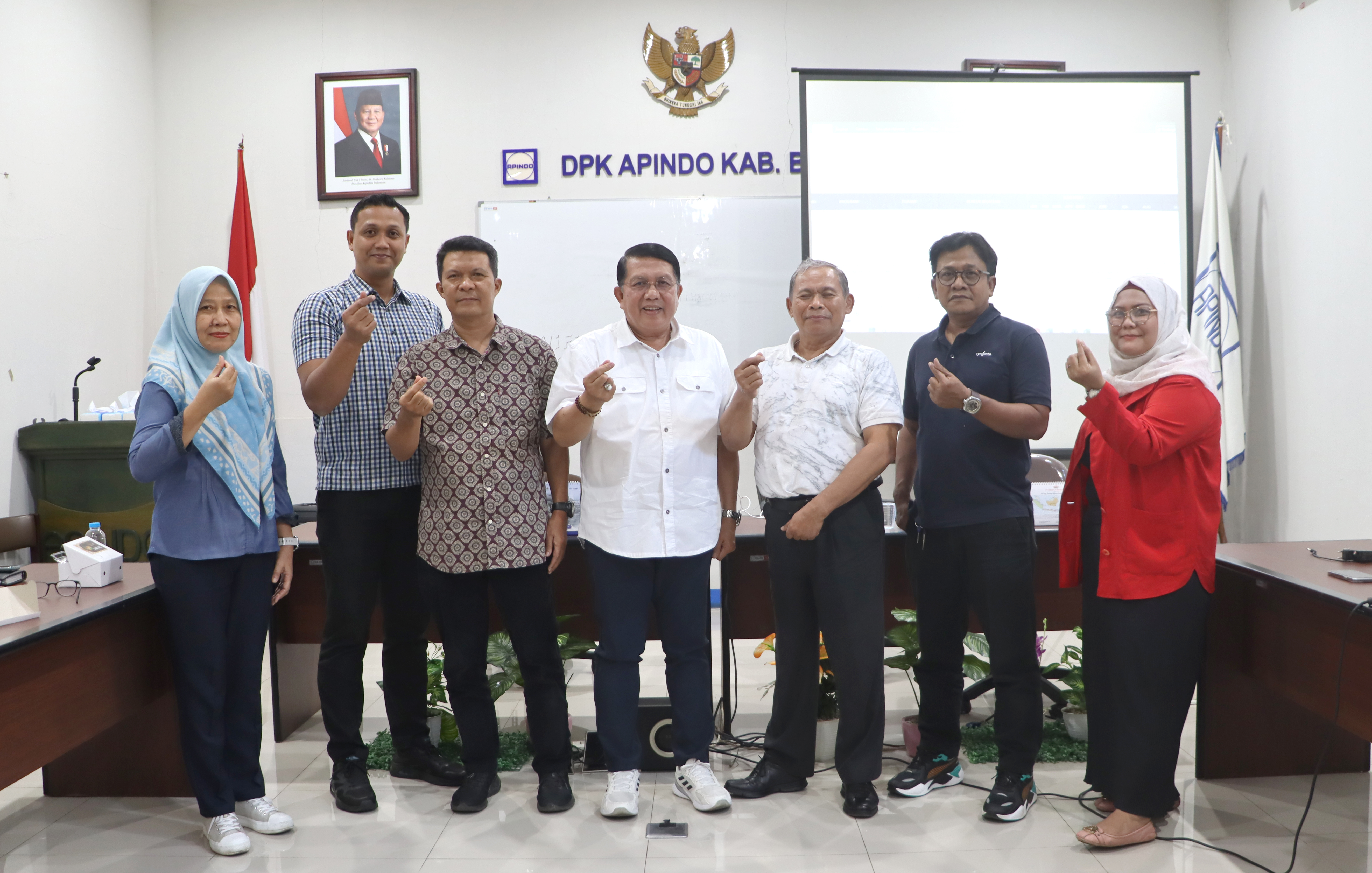 Rapat dengan Tim TKBH DPK APINDO Kabupaten Bogor