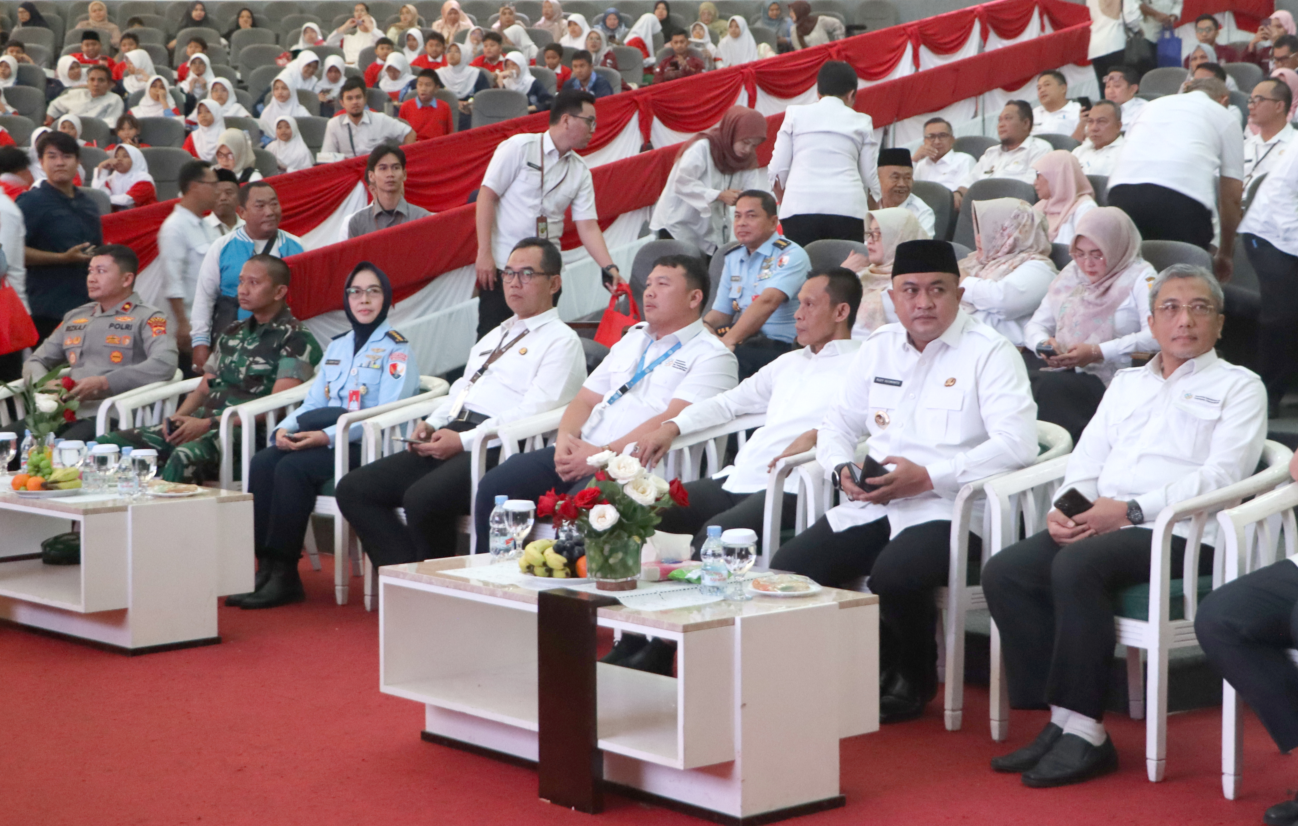 Menghadiri Lounching Rumah Keluarga Merah Putih yang laksanakan oleh DP3A2KB Kabupaten Bogor