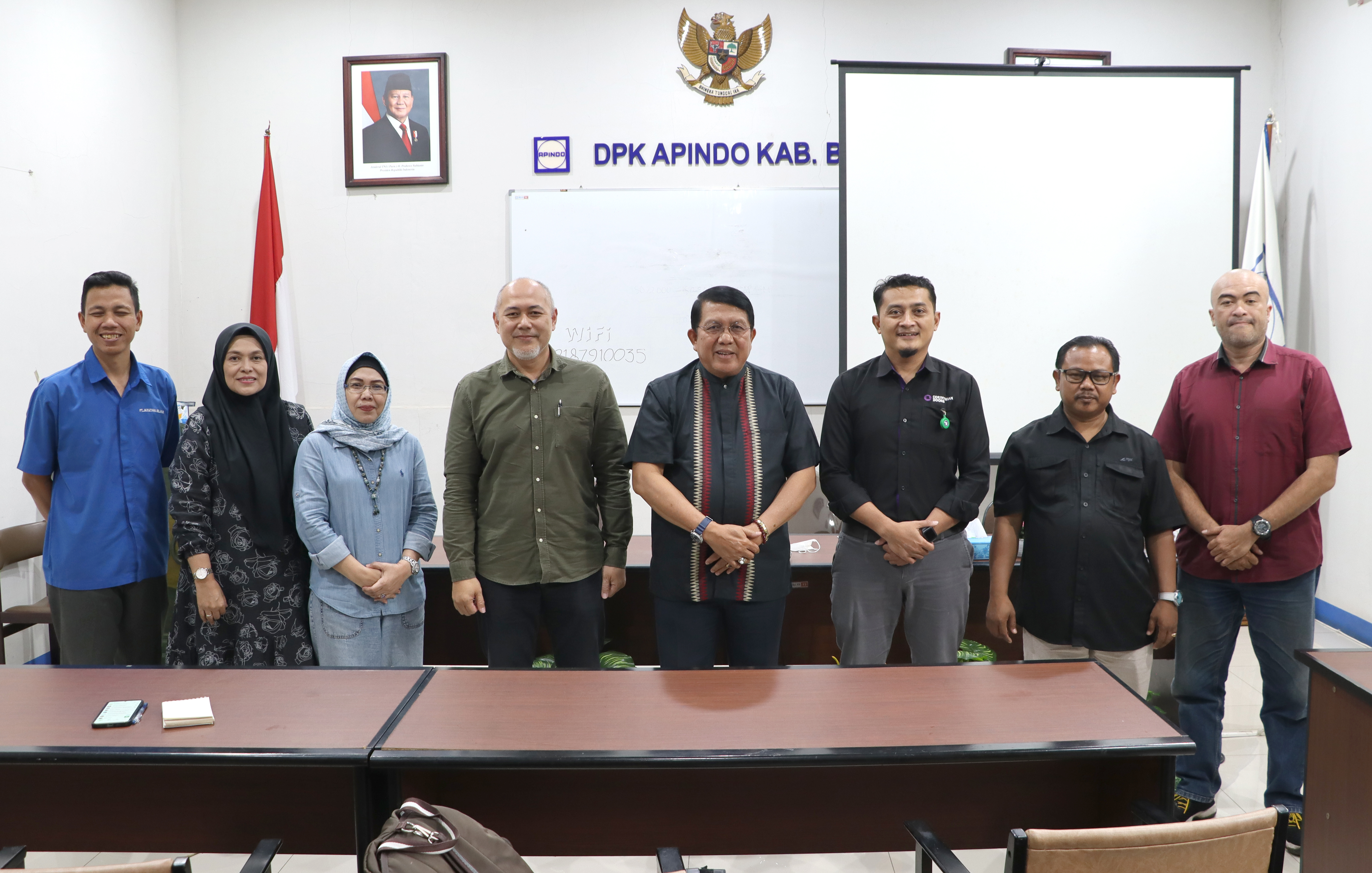 Pertemuan dengan Konsultan SLF dan Pengurus APINDO Kabupaten Bogor.