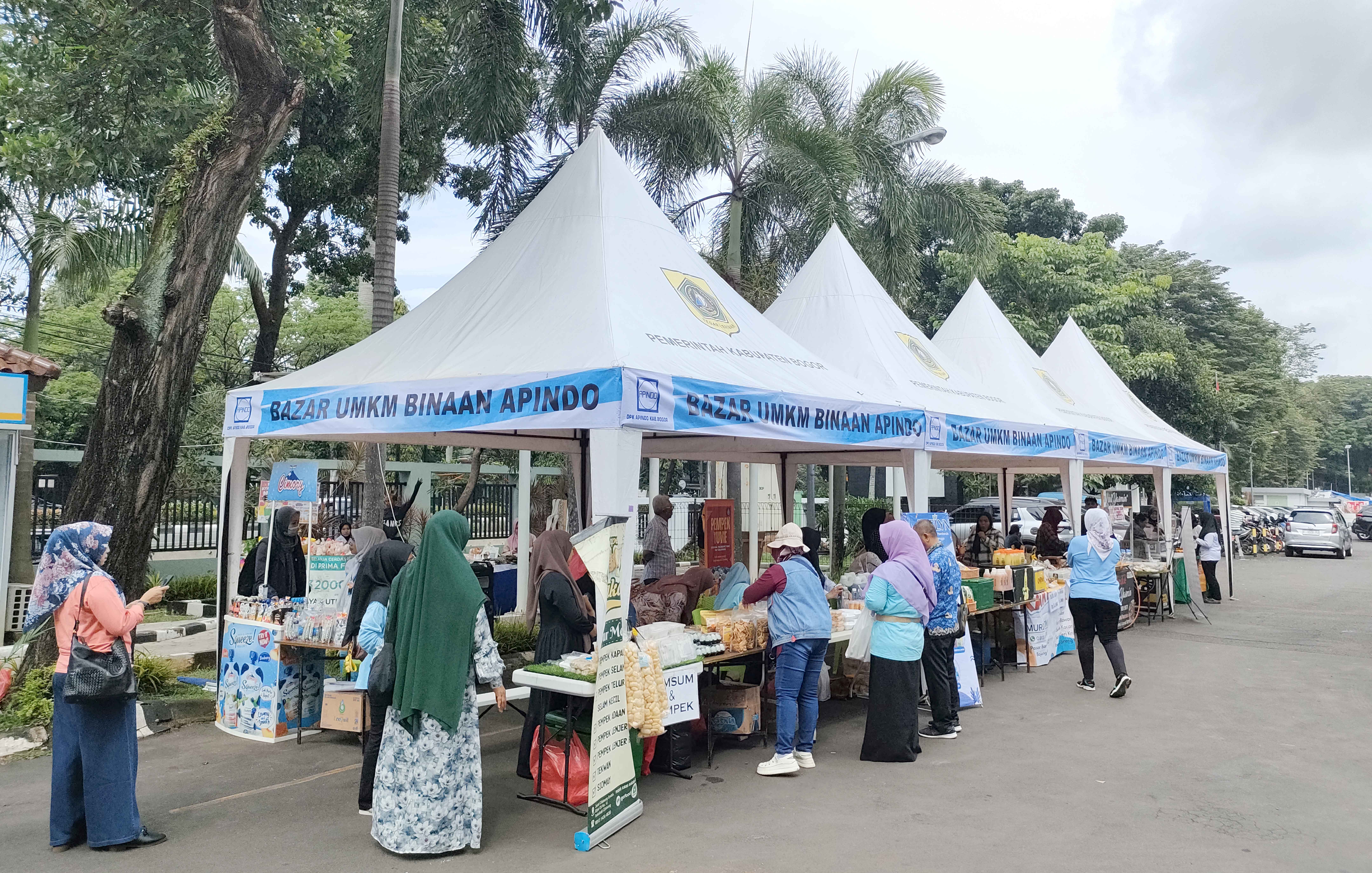 17-19.03.25 Bazar UMKM Binaan DPK APINDO Kabupaten Bogor di Dinas Perumahan Kawasan Permukiman dan Pertanahan Kabupaten Bogor