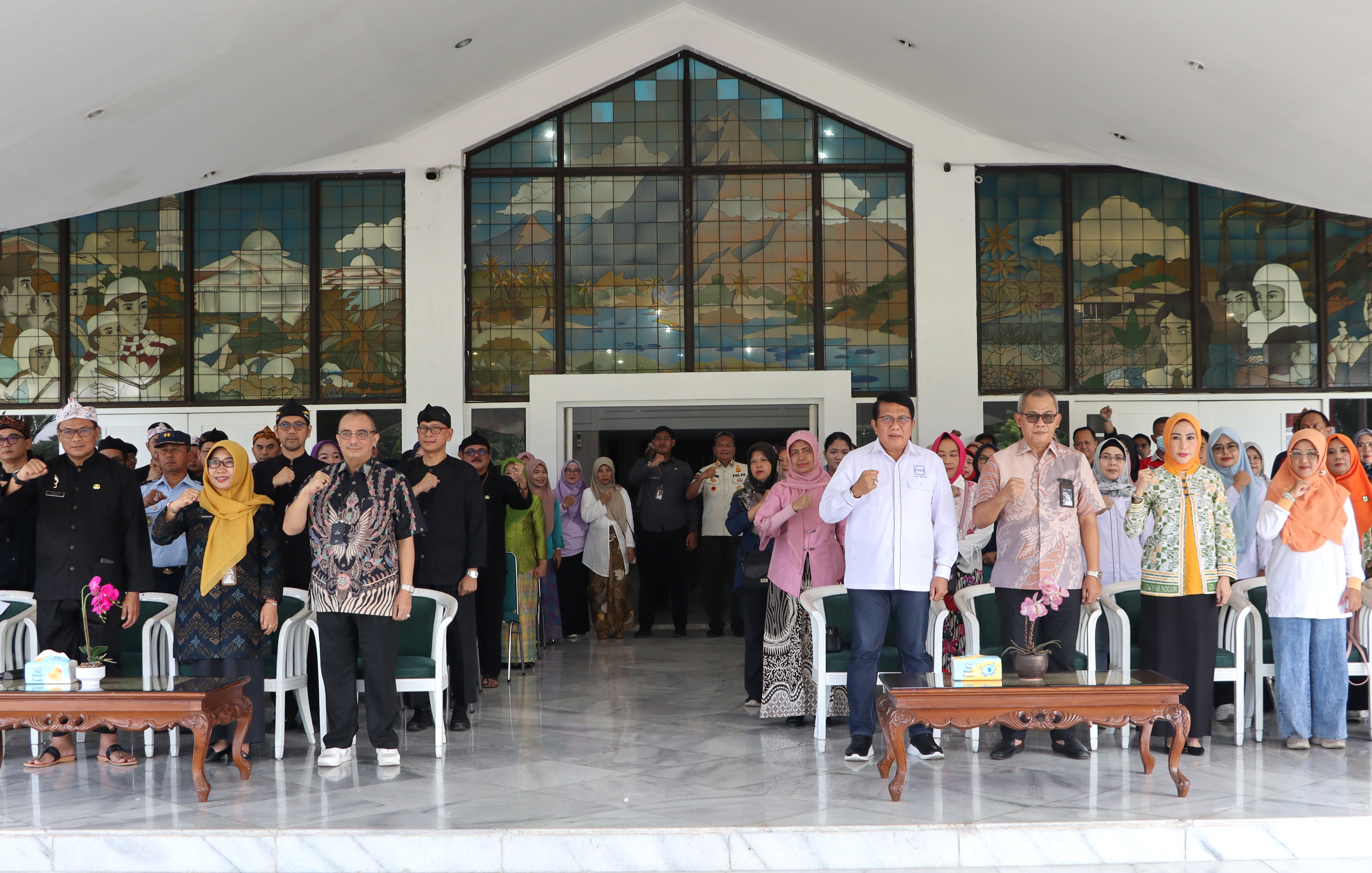 Bazar Dinas Perdagangan dan Perindustrian Kabupaten Bogor dan UMKM Binaan APINDO Kabupaten Bogor