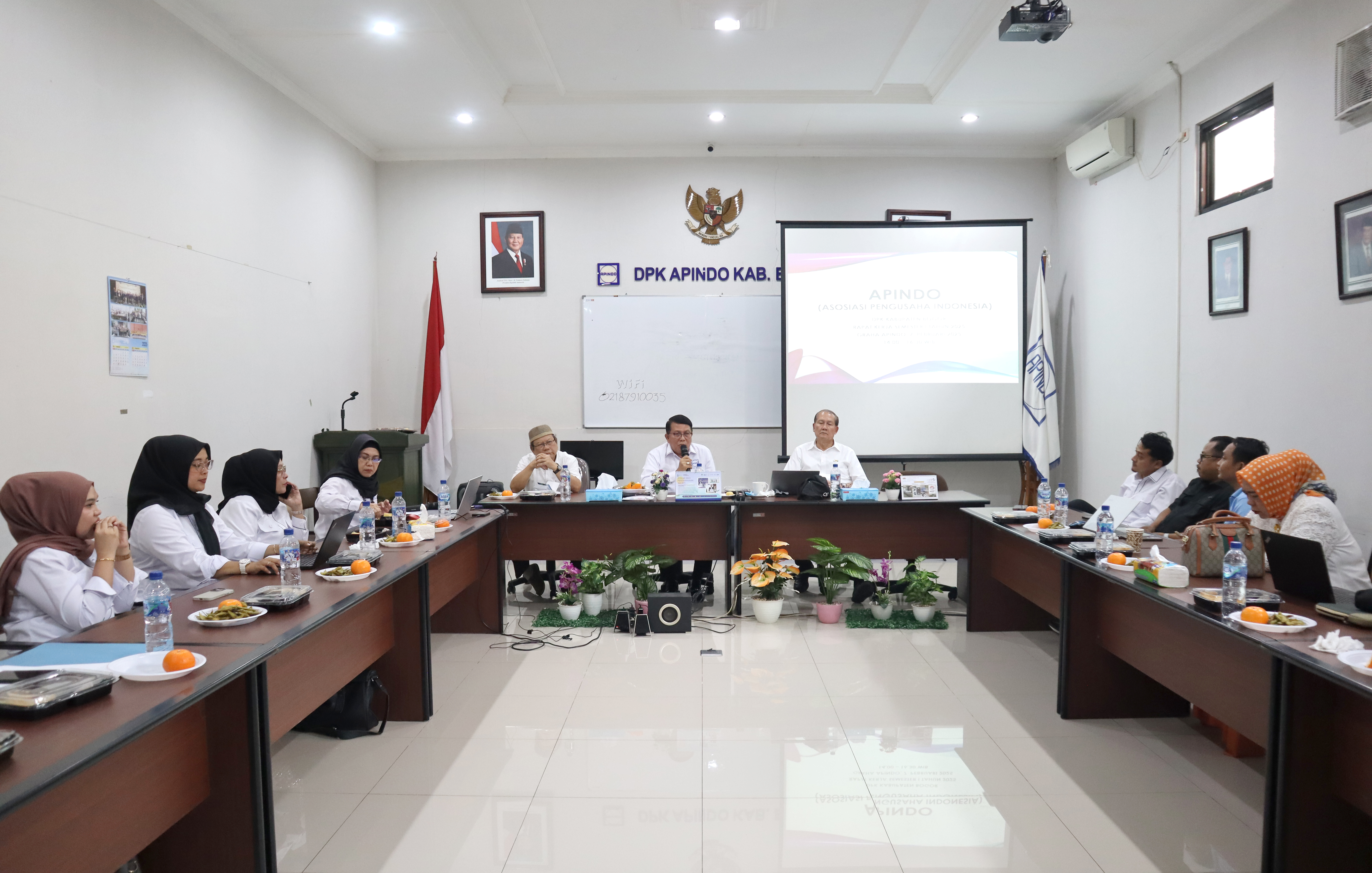 Rapat Kerja DPK APINDO Kabupaten Bogor, Graha APINDO Kabupaten Bogor, 07 Februari 2025