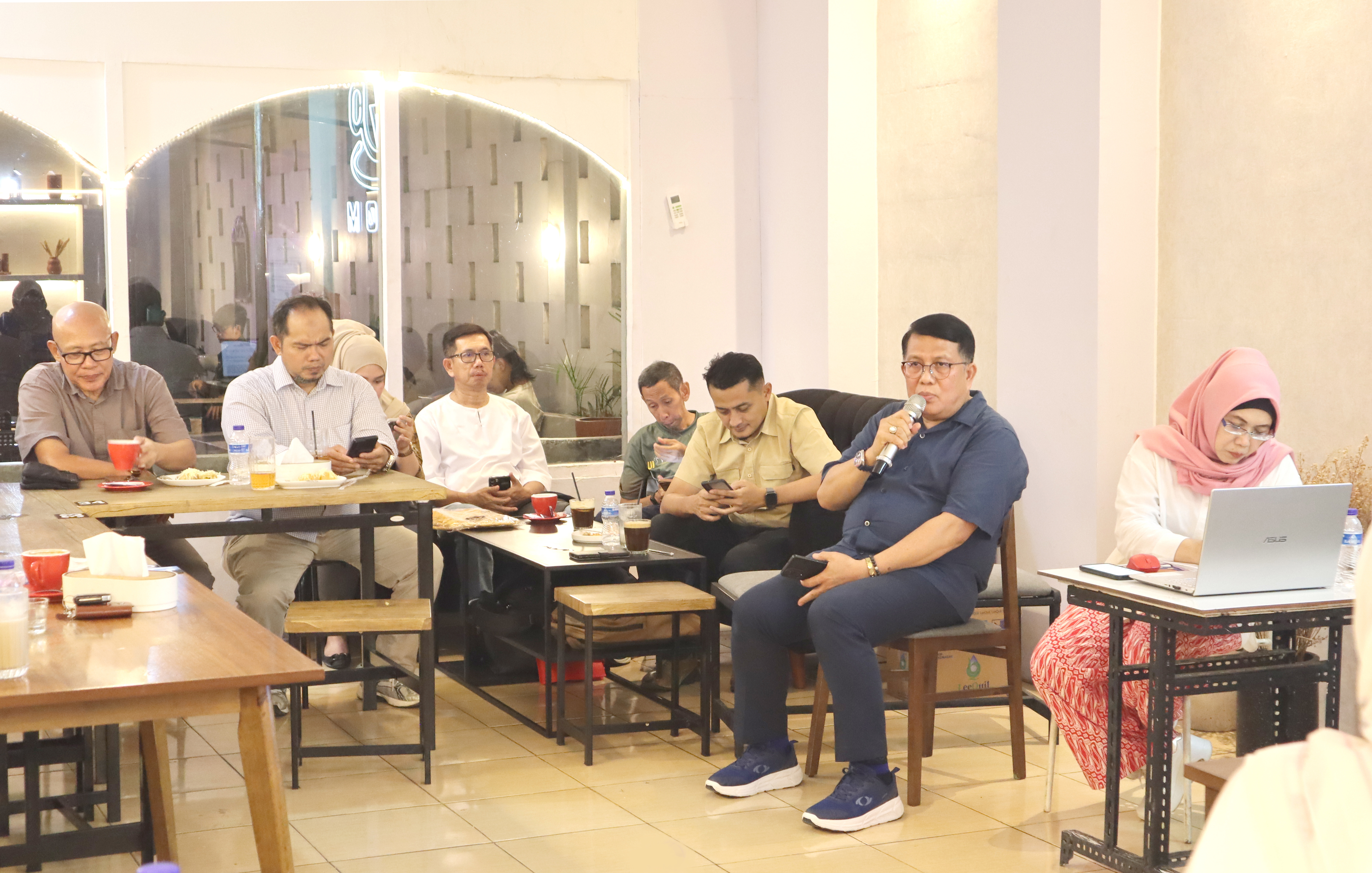 Rapat Koordinasi Pengurus DPK APINDO Kabupaten Bogor di Room Coffee, Pakansari, 14 Februari 2025