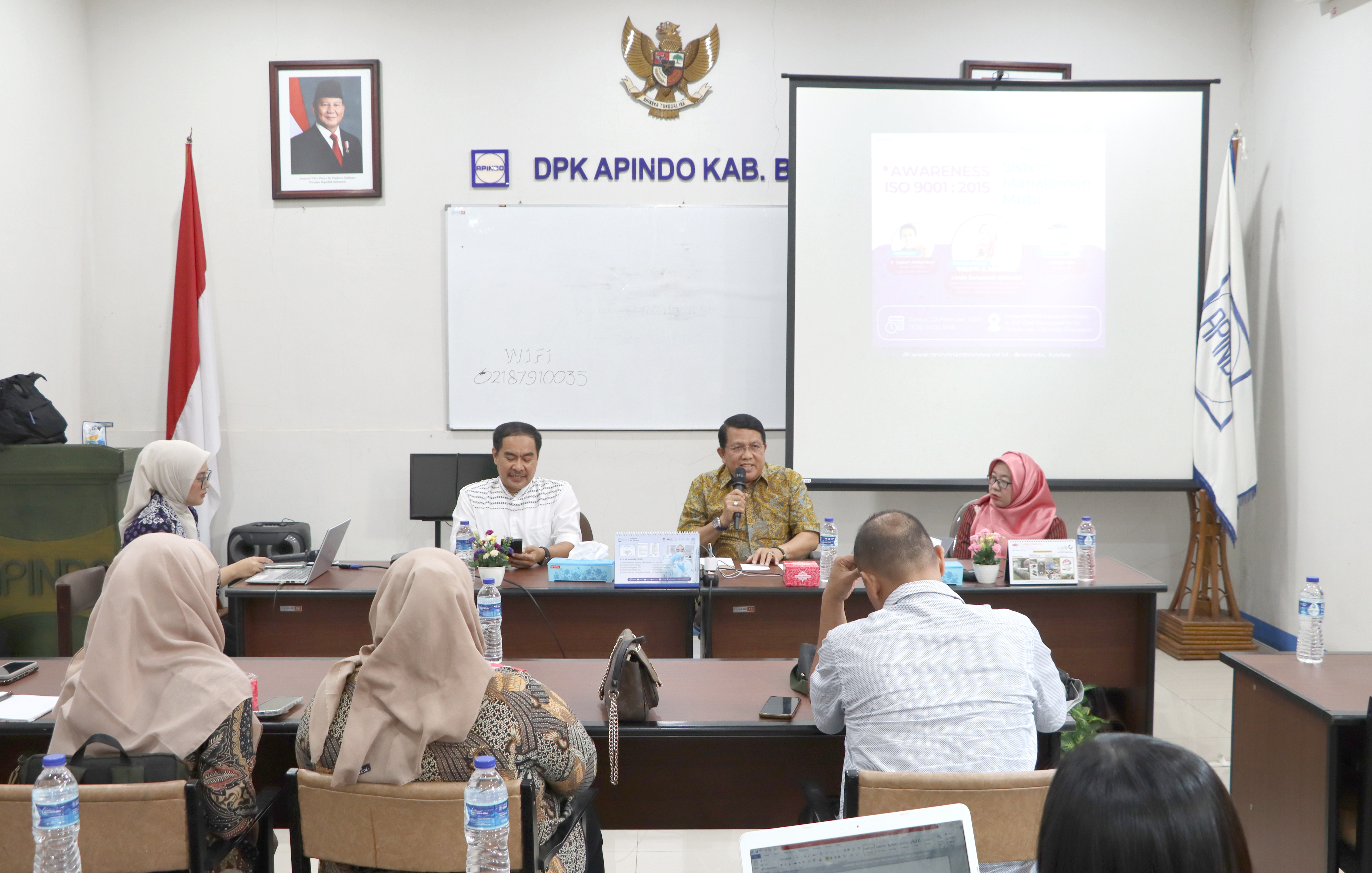 APINDO Sharing Knowledge "Training Awareness ISO 9001 : 2015"