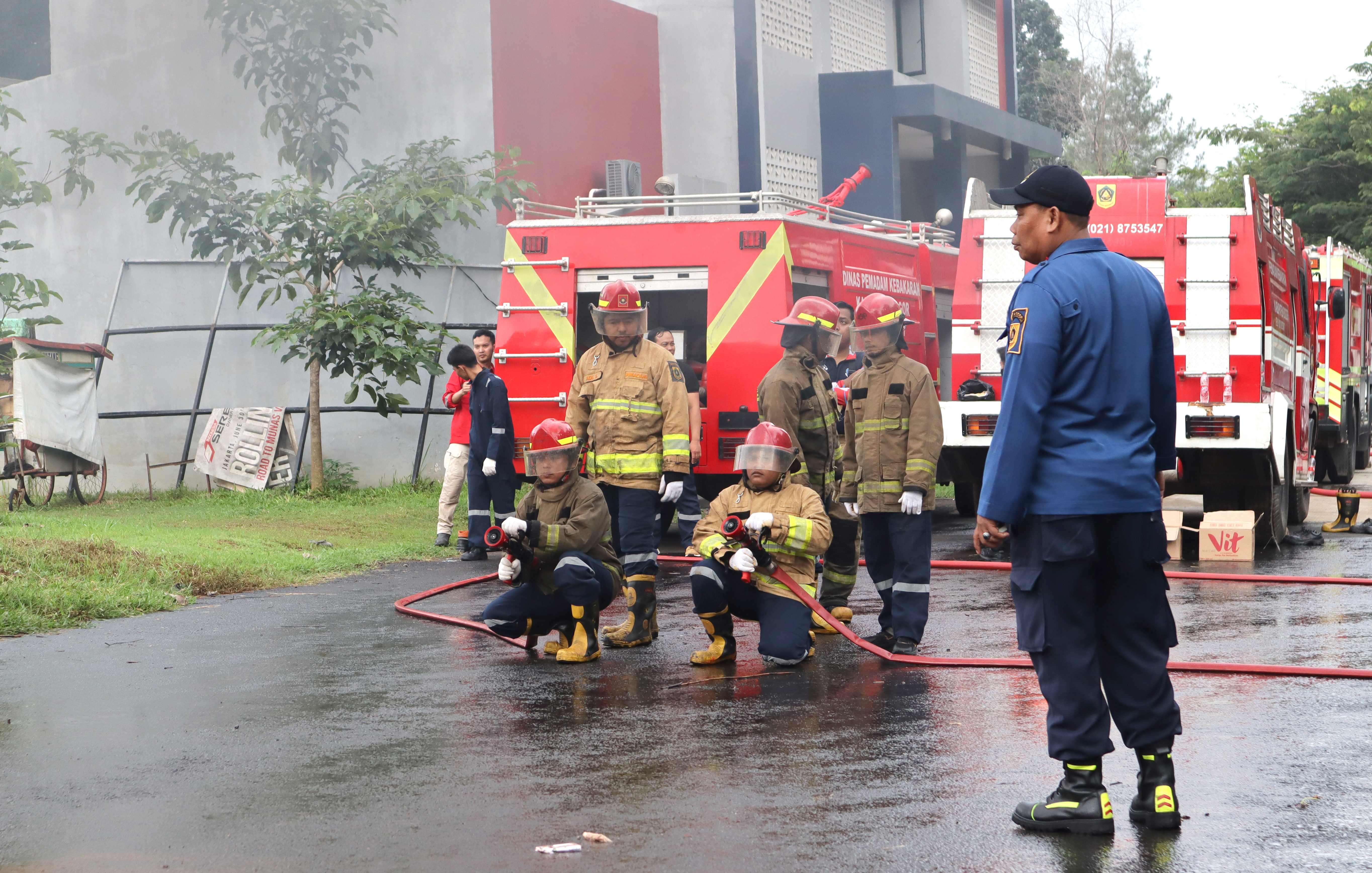 Training dan Sertifikasi Regu Penanggulangan Kebakaran Klas C