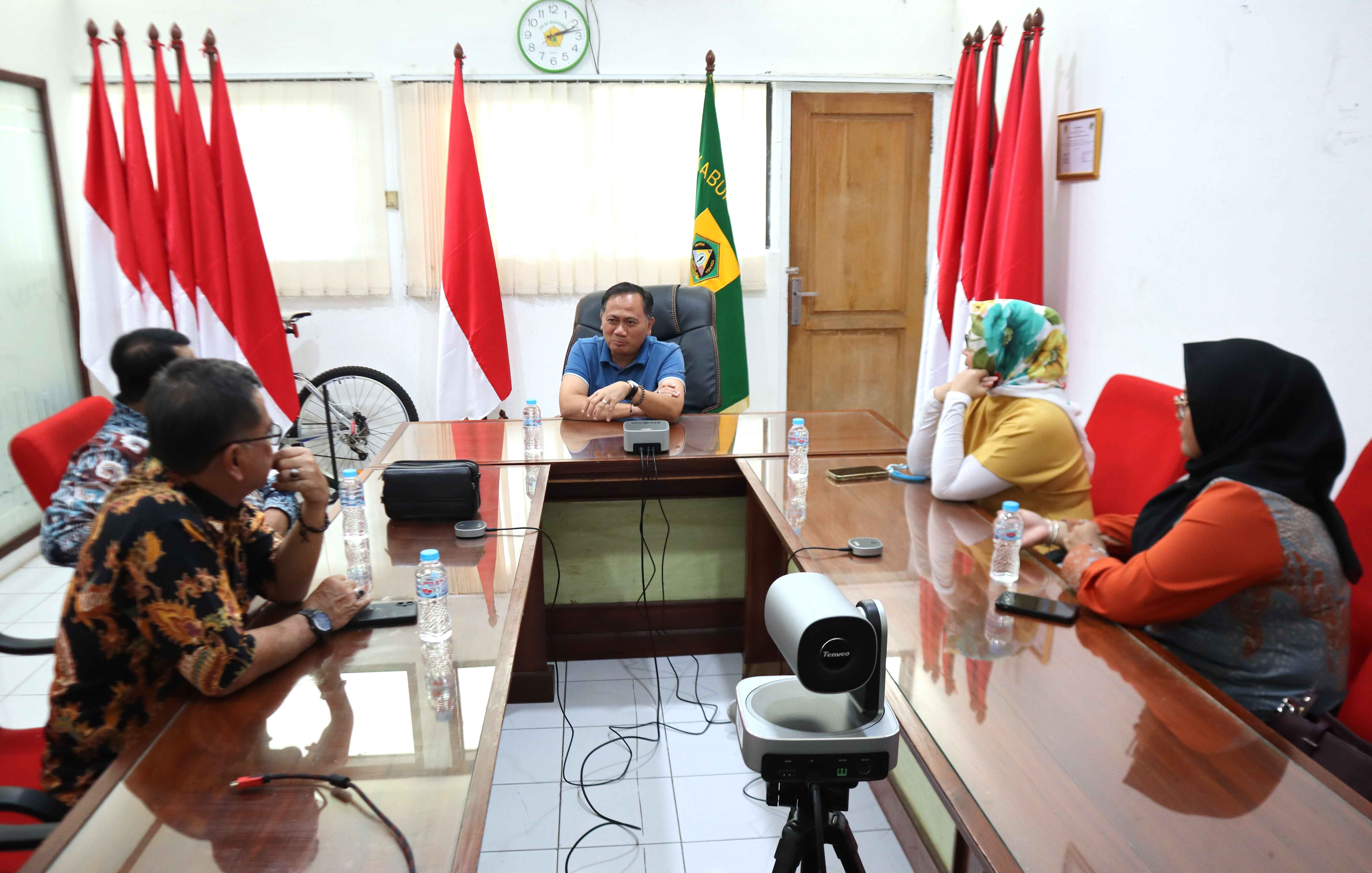 Kunjungan ke Dinas Koperasi dan UKM Kabupaten Bogor