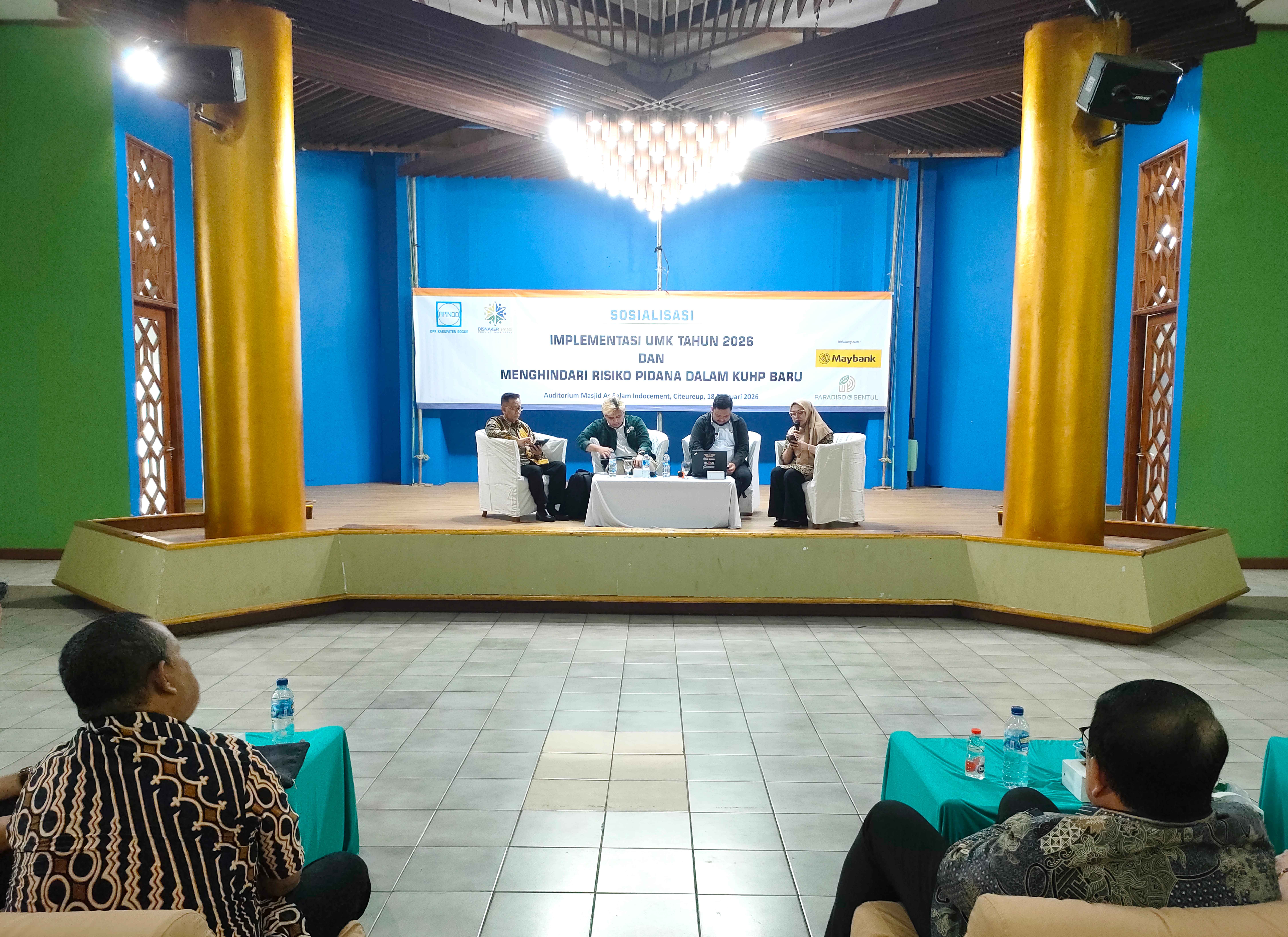 Sosialisasi Implementasi Upah Minimum Kabupaten Tahun 2026 dan Menghindari Resiko Pedana dalam KUHP Baru.