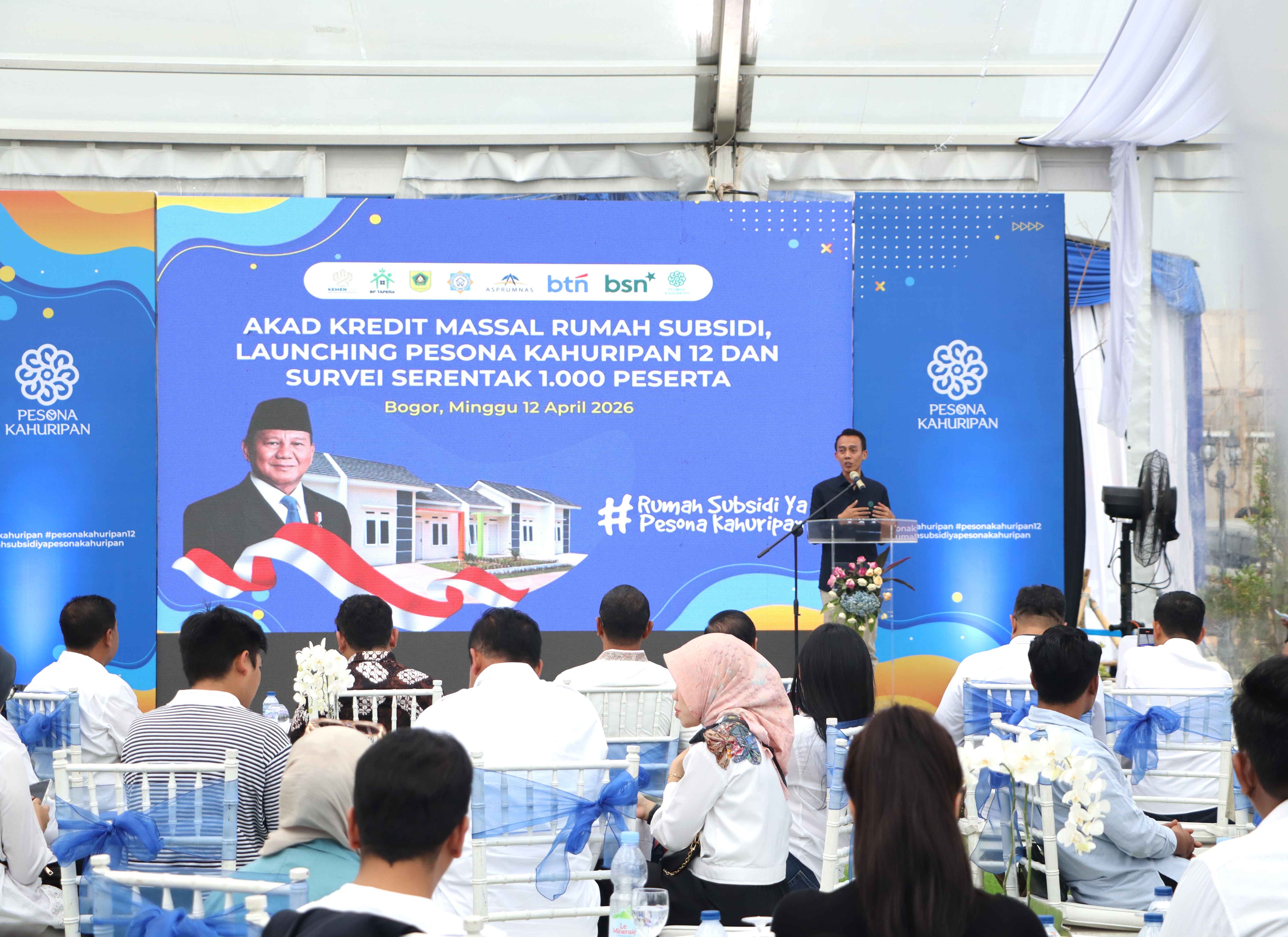 Menghadiri Lounching Program Gentengisasi oleh Pesona Kahuripan 12