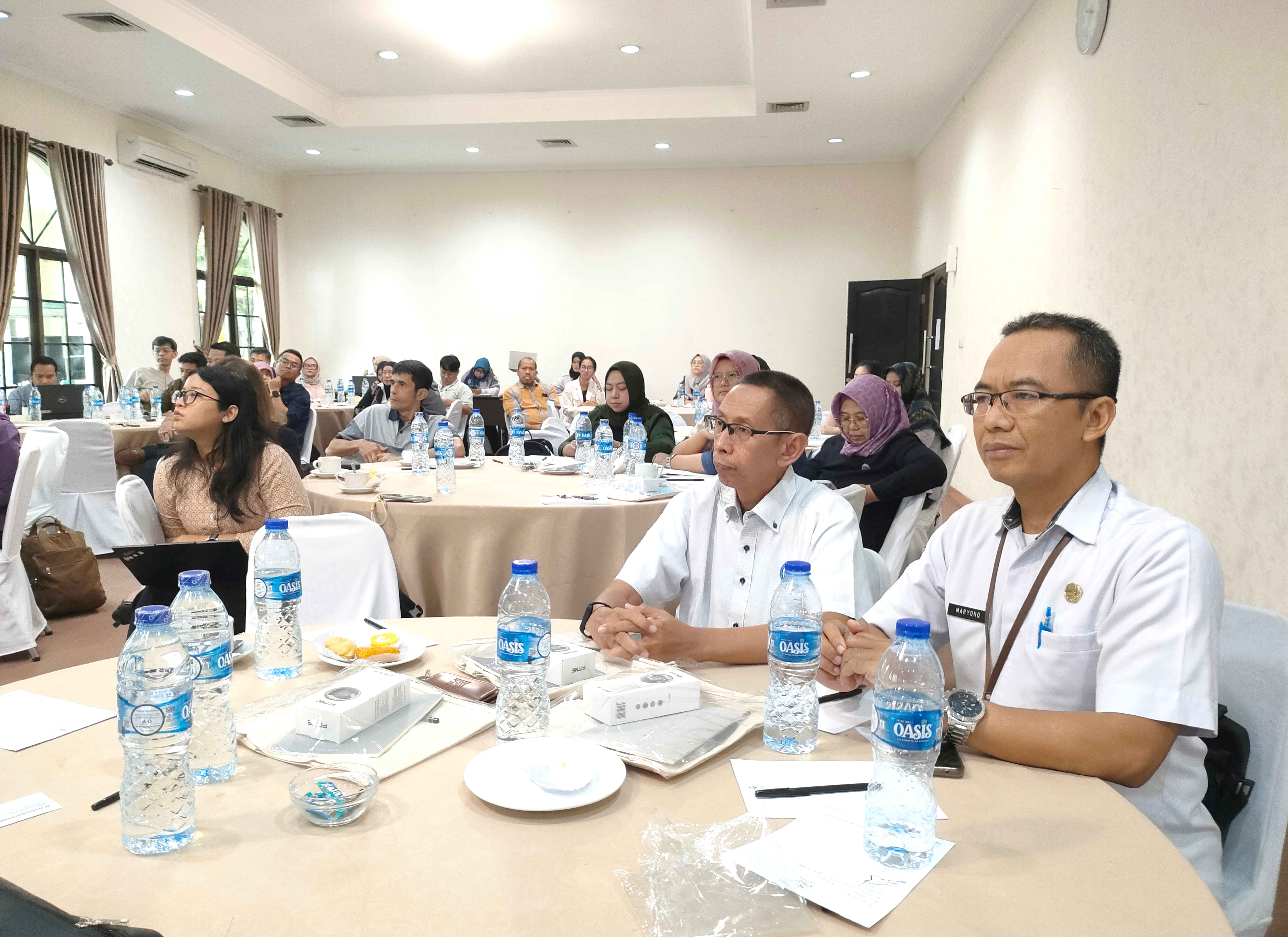Menghadiri agenda Disnaker tentang Diseminasi Regulasi Penempatan TK Penyandang Difabilitas di Kab Bogor di Sentul